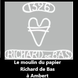 Le moulin du papier Richard de Bas à Ambert